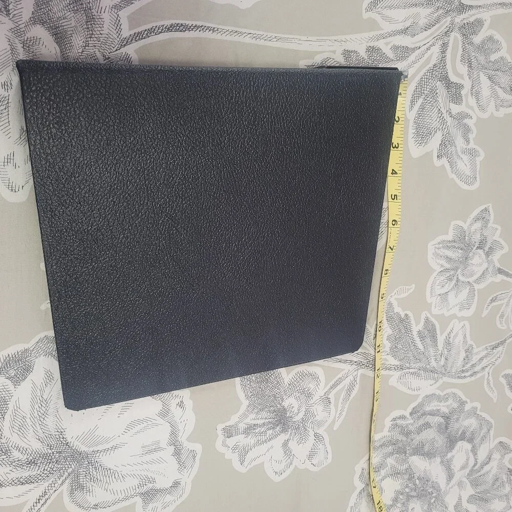 Columbia Black Pebble 3 Ring Binder 3